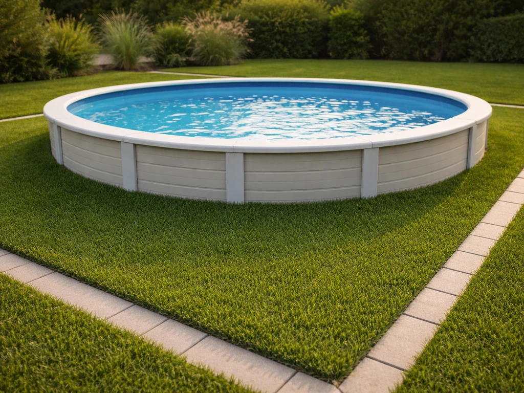 Gazon synthétique autour d’une piscine avis et guide de pose