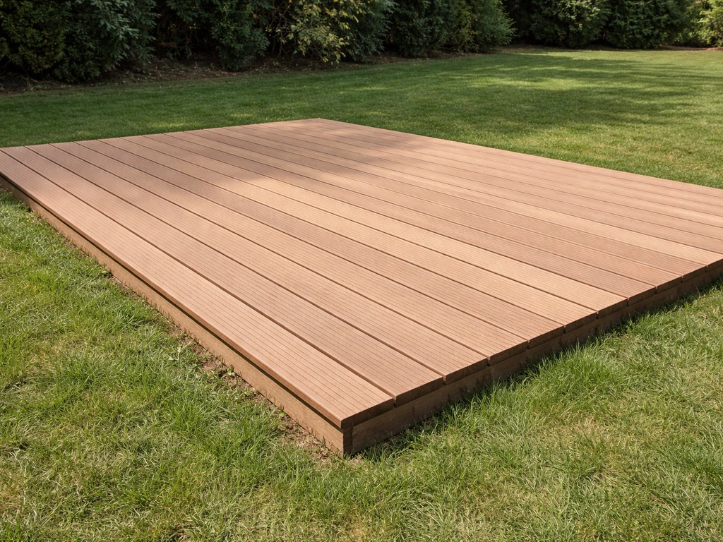Terrasse bois sur gazon : guide de pose et choix des matériaux